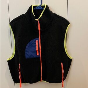 FP Movement by Free People Black and Orange Vest
